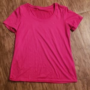 Nike Women's Dri-Fit Short Sleeve Top - Berry